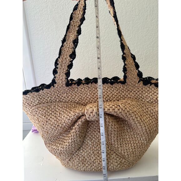 Kate Spade New York x Target Raffia Bow Tote Bag - Picture 12 of 13